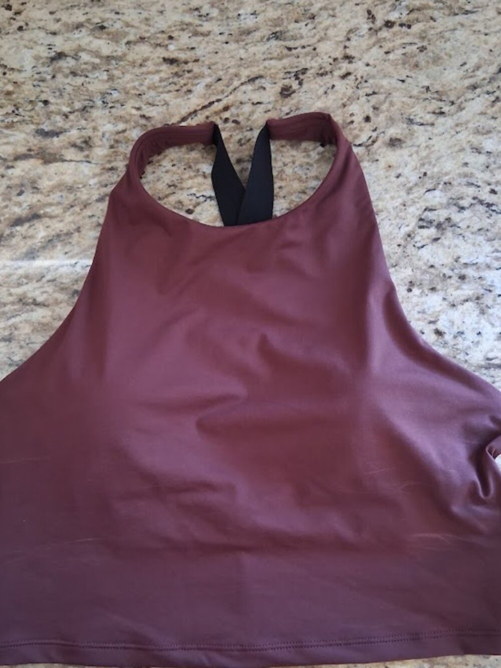 Athleta Palm Conscious Crop Bikini Top A-C Cup - Picture 3 of 7